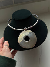 Load image into Gallery viewer, Simon Sebbag Sterling Silver Modernist Choker Necklace
