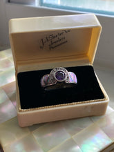 Load image into Gallery viewer, Opal &amp; Amethyst Sterling Silver Ring
