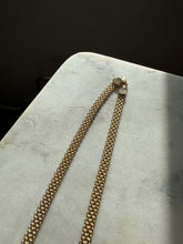 Load image into Gallery viewer, Italian Gold Vermeil Two-Tone Sterling Necklace 17”
