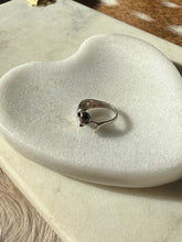Load image into Gallery viewer, Vintage Sterling Silver Cat Ring Size 6.75
