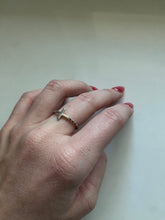 Load image into Gallery viewer, East West Sterling Cross Ring
