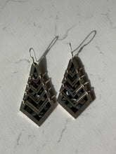 Load image into Gallery viewer, Mexico Vintage Sterling Silver Abalone Earrings
