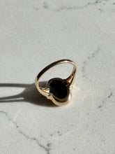 Load image into Gallery viewer, Vintage 1960s Bloodstone 14k Gold Ring Size 7.5
