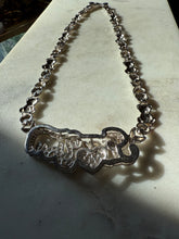 Load image into Gallery viewer, I Love You Teddy Bear Sterling Silver Chain 17”
