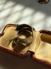 Load image into Gallery viewer, Israel Sterling Silver Brutalist Ring Size 6.25
