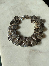 Load image into Gallery viewer, Chunky Sterling Silver Bracelet 7.5”
