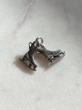 Load image into Gallery viewer, Ice Skates Charm Sterling Silver
