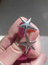 Load image into Gallery viewer, Star Sterling Silver Earrings
