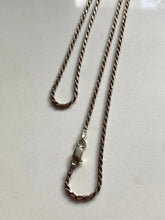 Load image into Gallery viewer, Extra Long Sterling Silver Rope Chain

