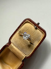 Load image into Gallery viewer, Heart Gold Vermeil Ring Size 5
