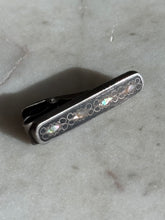 Load image into Gallery viewer, Vintage Abalone Inlay Sterling Clip
