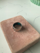 Load image into Gallery viewer, Vintage Eye Love You Sterling Silver Ring Size 7.25
