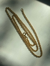 Load image into Gallery viewer, Gold Vermeil Rope Chain Necklace
