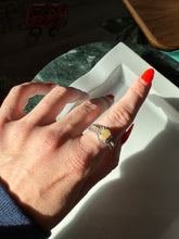 Load image into Gallery viewer, Opal &amp; Amethyst Sterling Silver Ring Size 8.25
