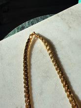 Load image into Gallery viewer, Vintage Napier Gold Plated Costume Necklace 20”

