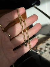 Load image into Gallery viewer, Italian Semi-Solid Gold Vermeil Cuban Link Bracelet 7.5”
