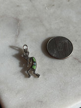 Load image into Gallery viewer, Kokopelli Inlay Charm Sterling Silver
