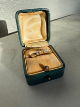 Load image into Gallery viewer, CZ Gold Vermeil Stacker Band Size 5.5
