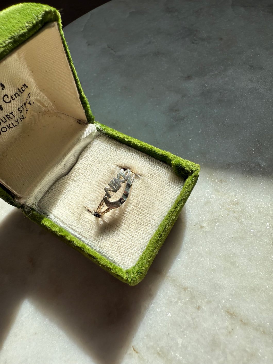 Nike Sterling Silver Ring Size 7