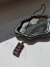 Load image into Gallery viewer, Vintage Pink Cab Costume Necklace 24”
