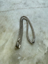 Load image into Gallery viewer, Cuban Link Sterling Silver Ankle Bracelet
