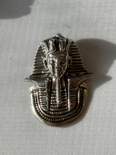 Load image into Gallery viewer, Vintage Solid Sterling Silver Egyptian Pharaoh Pendant
