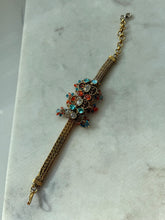 Load image into Gallery viewer, Vintage Gold Plated Fringe Bracelet
