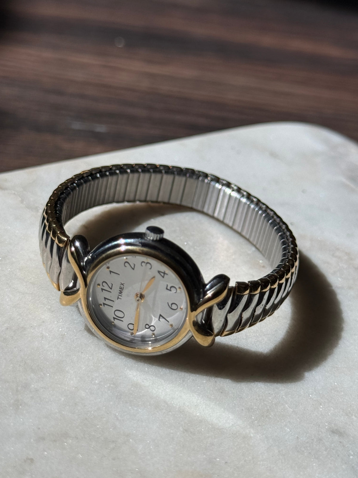 Vintage Timex Two-Tone Expansion Watch