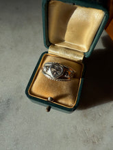 Load image into Gallery viewer, Heart CZ Sterling Silver Ring 10.5
