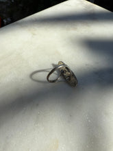 Load image into Gallery viewer, Vintage Malachite Sterling Silver Ring Size 5.5
