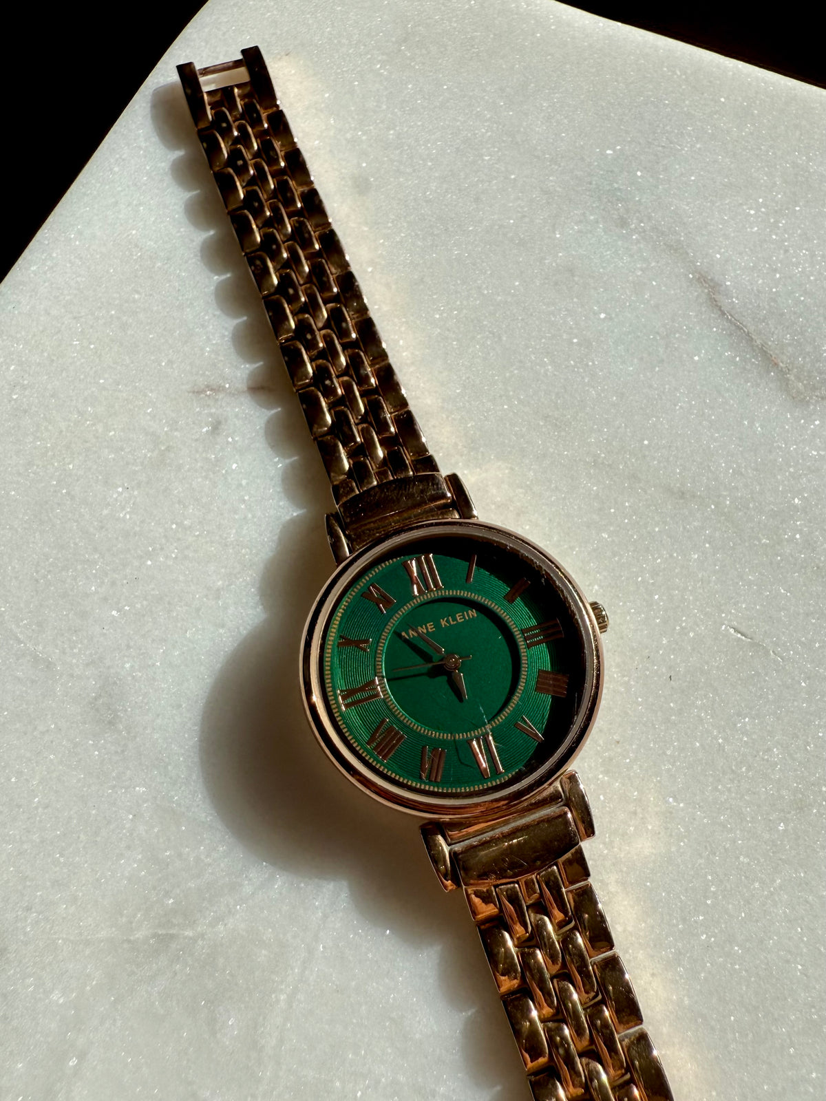Anne Klein Green Face Watch