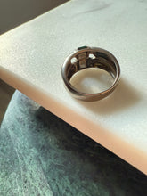 Load image into Gallery viewer, Multicolor Stone Sterling Silver Ring Size 7.25
