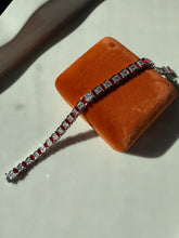 Load image into Gallery viewer, Sterling Silver Tennis Bracelet 6.5”
