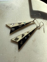 Load image into Gallery viewer, Enamel Abalone Sterling Silver Earrings
