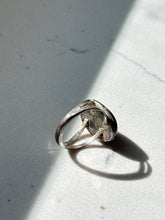 Load image into Gallery viewer, Vintage Turquoise Sterling Silver Ring Size 6.5
