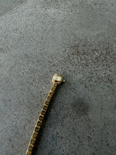 Load image into Gallery viewer, Natural Diamond 14k Yellow Gold Tennis Bracelet 6.75”
