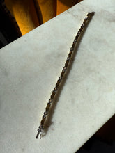 Load image into Gallery viewer, Vintage 18k Gold Bezel Set Diamond Tennis Bracelet 6.75”

