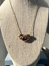 Load image into Gallery viewer, Purple Gold Vermeil Pendant
