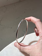 Load image into Gallery viewer, Vintage Etched Sterling Silver Bangle Bracelet
