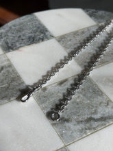 Load image into Gallery viewer, Midcentury Sterling Silver Watch Chain
