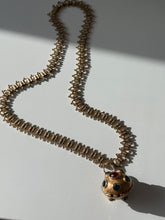 Load image into Gallery viewer, Vintage Sarah Coventry Gold Plated Bookchain Necklace 22”
