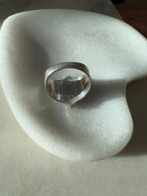 Load image into Gallery viewer, Artisan Signed Opal &amp; Mother of Pearl Sterling Silver Ring Size 10
