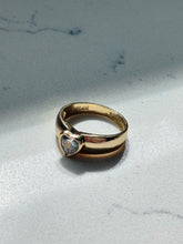 Load image into Gallery viewer, Gold Vermeil Heart Ring Size 7.75
