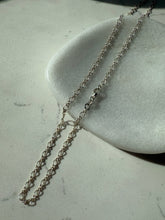 Load image into Gallery viewer, Sterling Silver Oval Link Chain 18”
