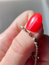 Load image into Gallery viewer, Beaded Sterling Silver Vintage Chain
