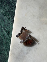 Load image into Gallery viewer, Vintage Garnet Sterling Silver Earrings
