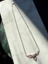 Load image into Gallery viewer, Running Bear Mother of Pearl Necklace 19”
