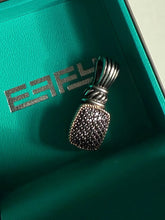Load image into Gallery viewer, Effy Sterling Silver &amp; 14k Gold Diamond Pendant
