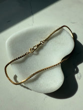 Load image into Gallery viewer, Vintage 1/20 12k Gold Fill Watch Chain Choker 13”
