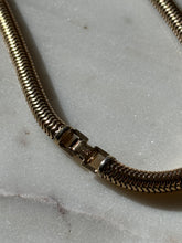 Load image into Gallery viewer, Midcentury 1/20 12k Gold Fill Snake Chain 15”
